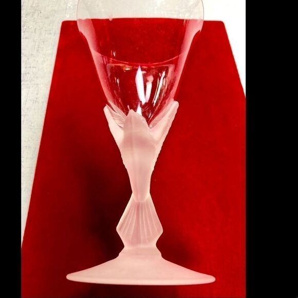 Sasaki Dining Frosted Wine/Cordial Goblet Large - Picture 2 of 5